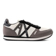 ARMANI EXCHANGE Logo Lace-Up XUX017 Sneakers - BLKGRY