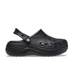 Crocs Baya Platform Clog-BLACK