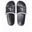 Calvin Klein Slide Rubber Neoprene Monogram Slide Slippers