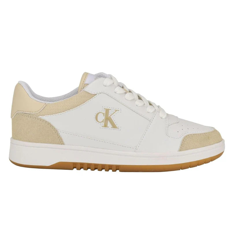 Calvin Klein Hania Women's Low Top Sneaker - WHTBEG