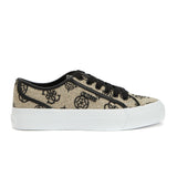Guess Jelex Black Beige Women's Sneakers