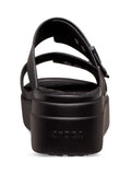 Crocs Black Brooklyn Buckle Sandals