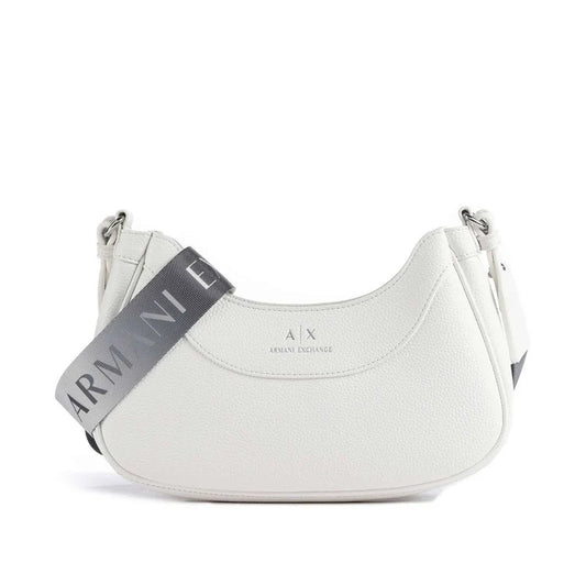 Armani Wave S Crossbody bag synthetic white