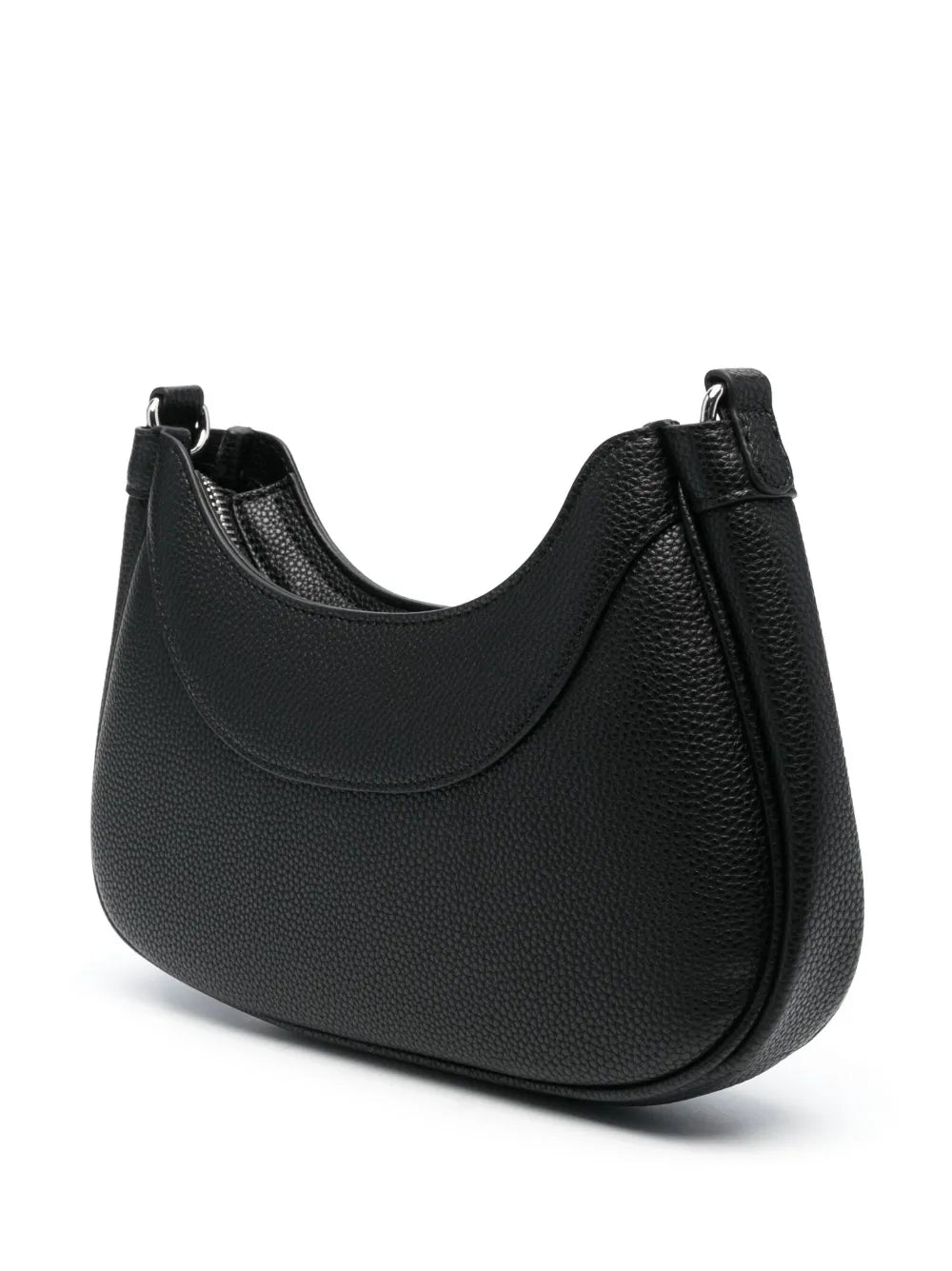 Armani Exchange debossed-logo leather crossbody bag