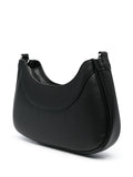 Armani Exchange debossed-logo leather crossbody bag
