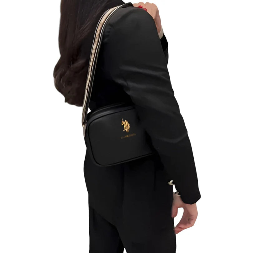 U.S POLO ASSN. Womens Dhm Crossbody crossbody -BLK