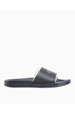 Calvin Klein Slide Rubber Neoprene Monogram Slide Slippers