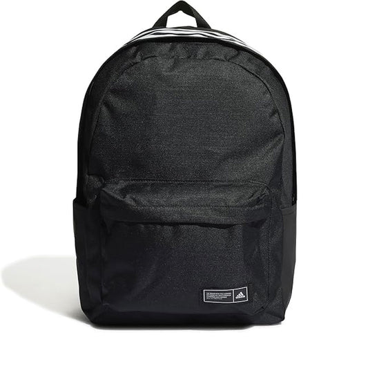 Adidas Training Classic 3 stripe backpack in black