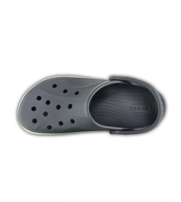 Crocs Bayaband Clog-CHARCOAL-VOLT GREEN