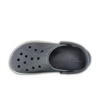 Crocs Bayaband Clog-CHARCOAL-VOLT GREEN