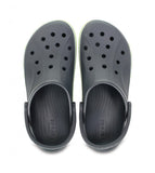 Crocs Bayaband Clog-CHARCOAL-VOLT GREEN