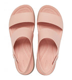 Crocs Women's Brooklyn Low Wedge-PINK