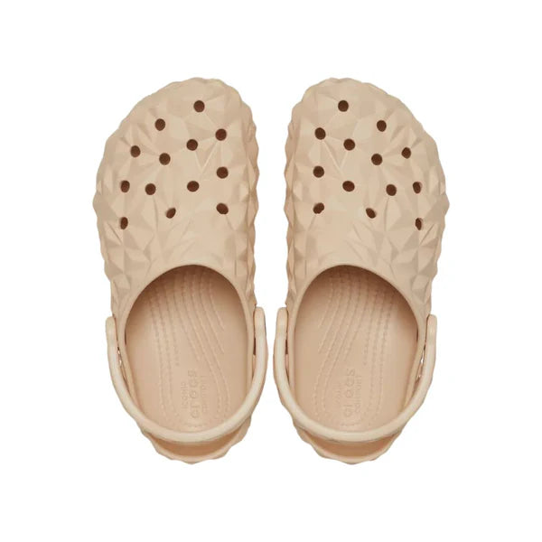 Crocs Classic Geometric Clogs-Bone