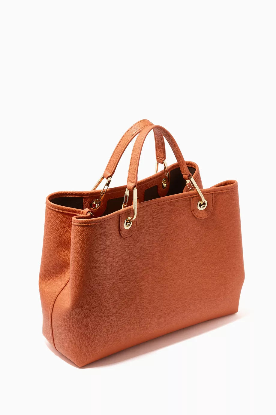 Emporio Armani My EA M Tote Bag in Leather
