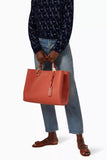Emporio Armani My EA M Tote Bag in Leather