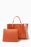 Emporio Armani My EA M Tote Bag in Leather