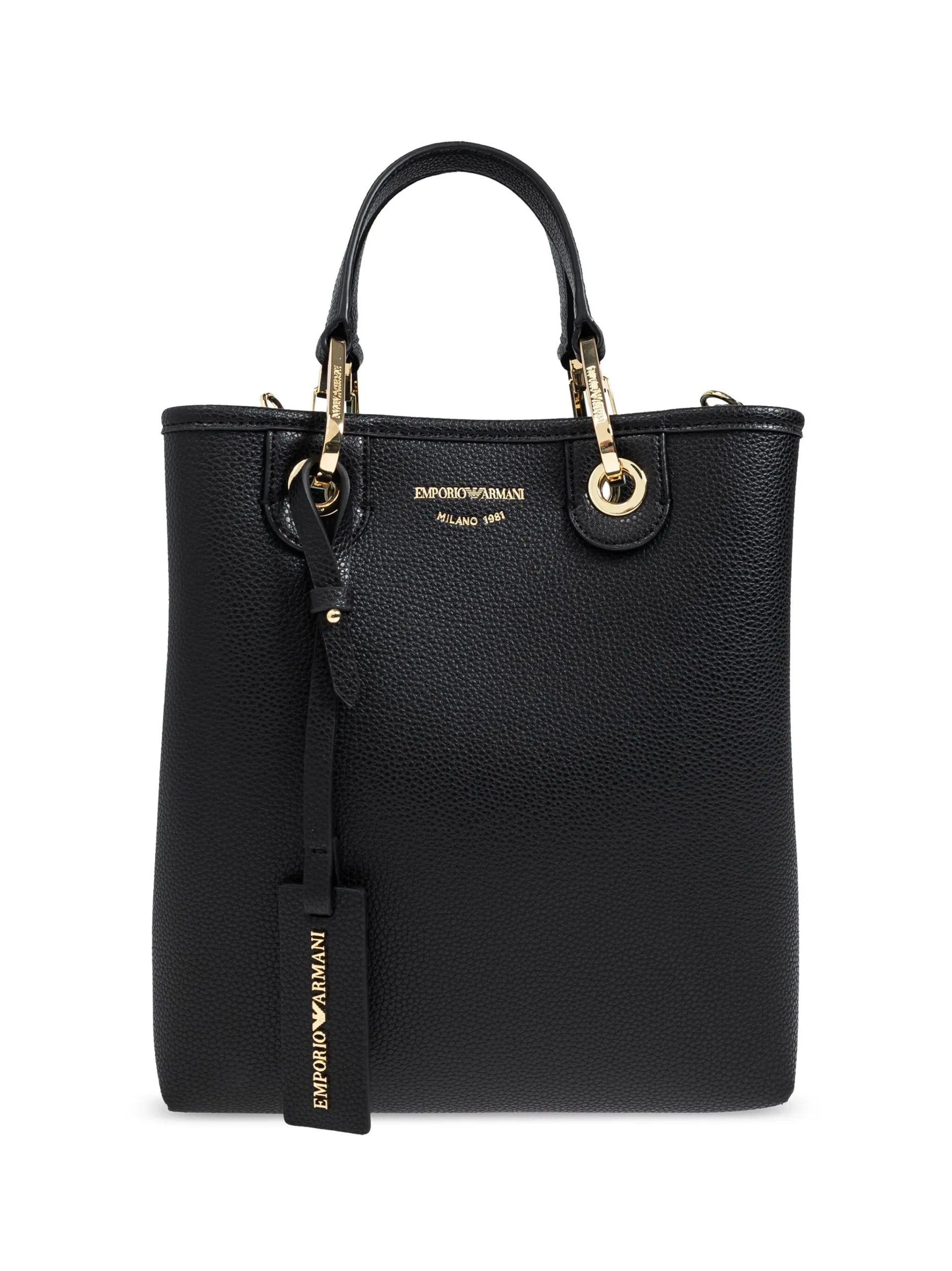 Emporio Armani Medium MyEA shopper bag with deer print