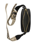Emporio Armani logo-stamp crossbody bag Black