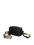 Emporio Armani logo-stamp crossbody bag Black