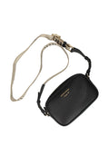 Emporio Armani logo-stamp crossbody bag Black