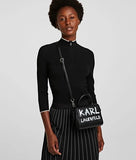KARL LAGERFELD K/Ikon Graffiti mini bag in black