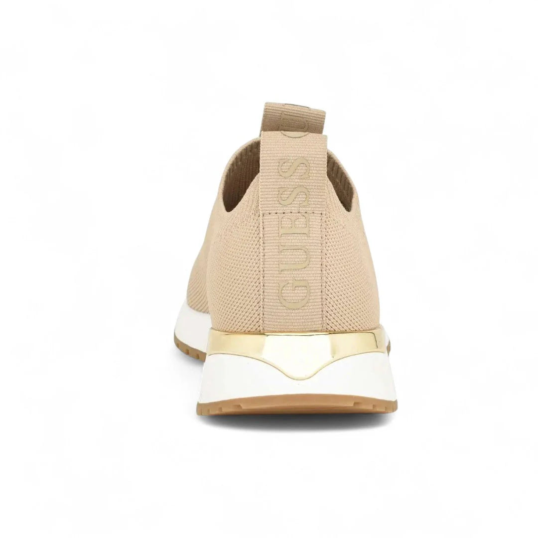 GUESS Flavia Knit Slip-On Sneakers Women - BEG