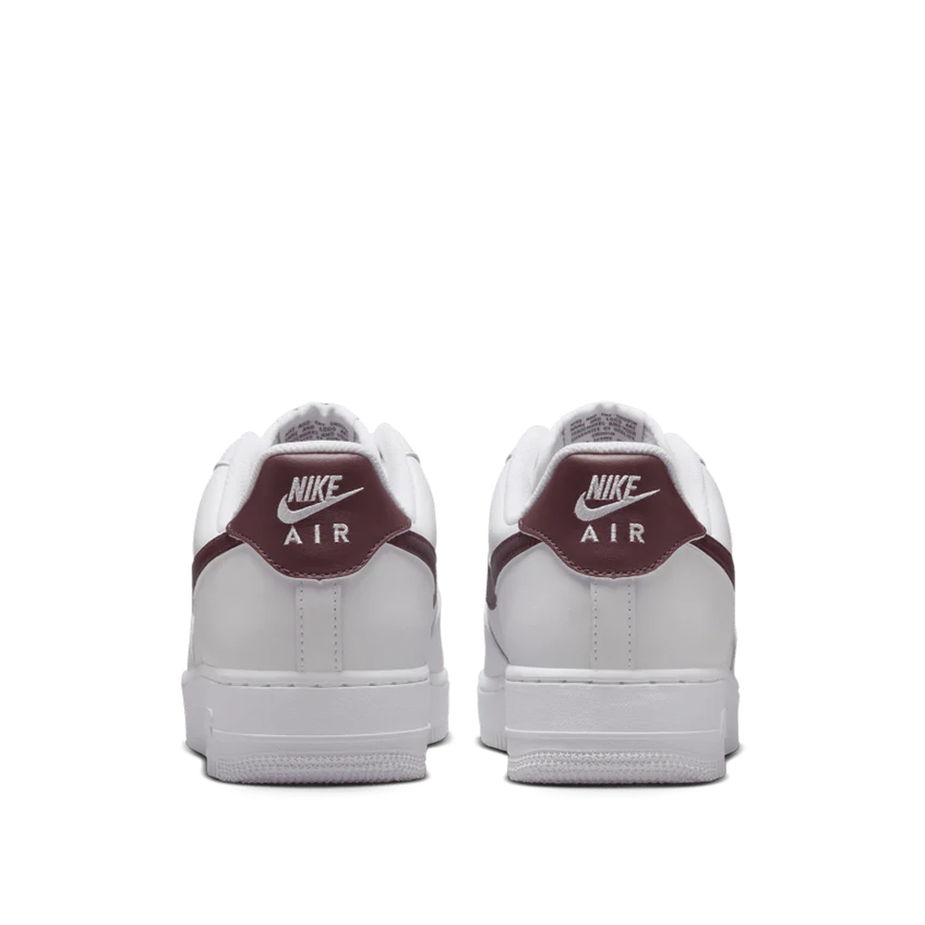 Nike Men's Air Force 1 '07 Shoes-WHT-BRW