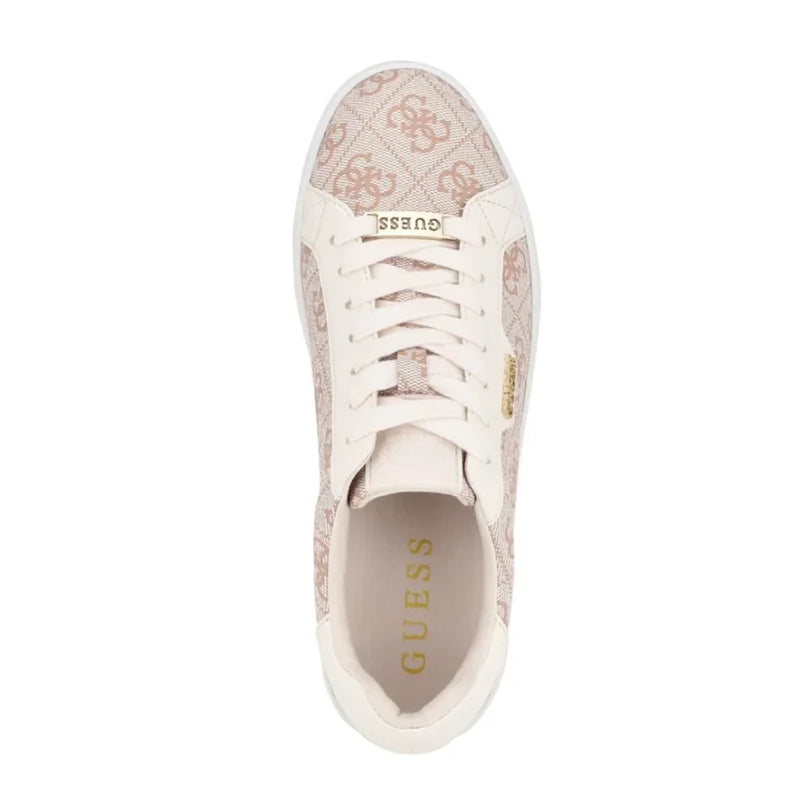 GUESS Renzy Debossed Low Top Sneaker - BGE