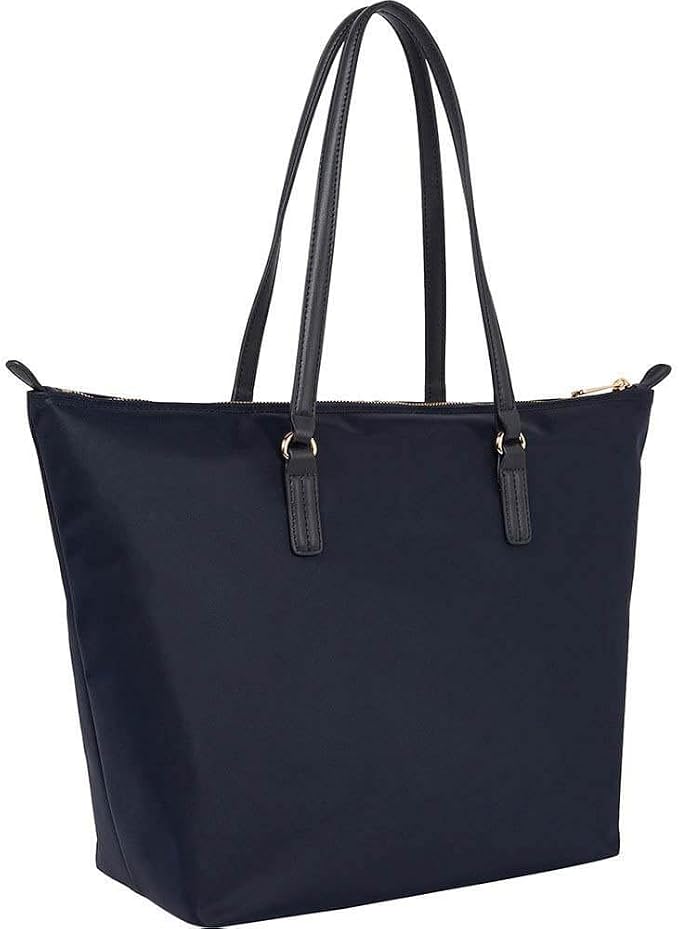 Tommy Hilfiger Ladies Poppy Tote Corp Tote Bag - Navy Blue