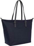 Tommy Hilfiger Ladies Poppy Tote Corp Tote Bag - Navy Blue