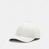 COACH Retro Signature Patch Hat White