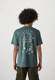 Nike SB TEE TRAIN MONIKER - Print T-shirt - vintage green
