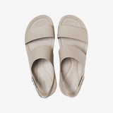 Crocs Brooklyn Low Wedge Women Sandals - Latte/Mushroom