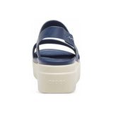 Crocs Brooklyn Low Wedge Women Sandals - NAVY