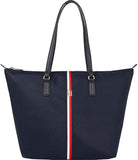 Tommy Hilfiger Ladies Poppy Tote Corp Tote Bag - Navy Blue