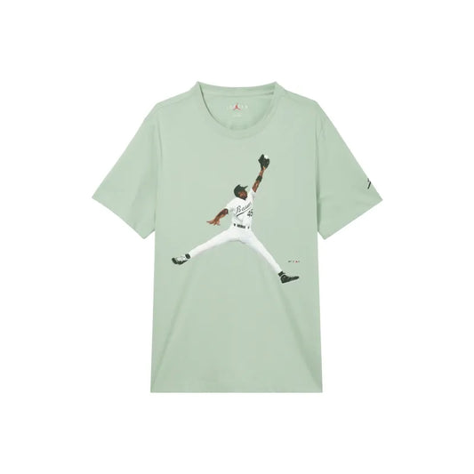 NIKE Jordan T Shirt Men's Light Green