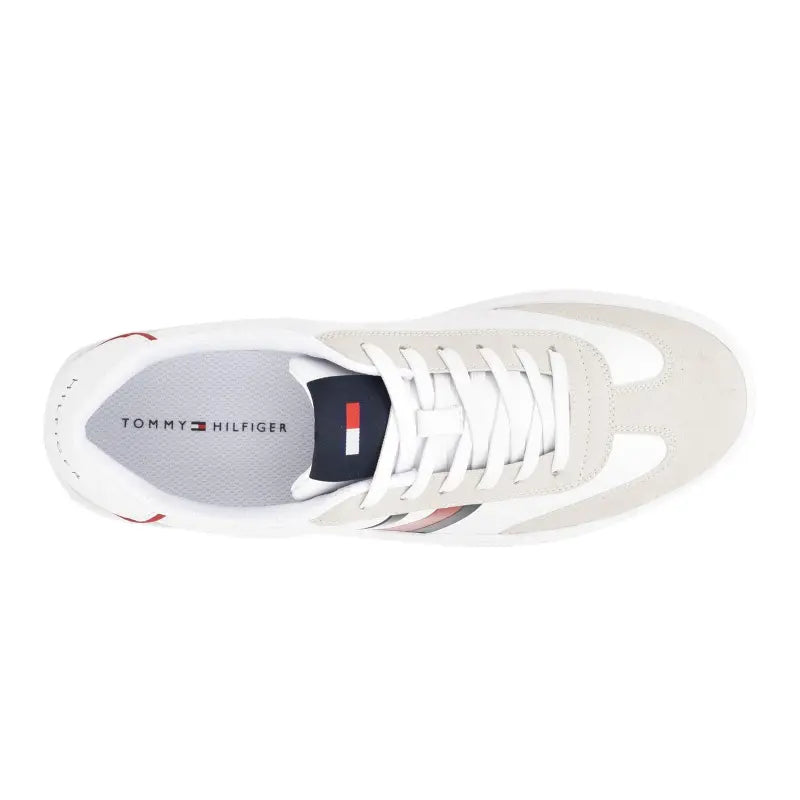 Tommy Hilfiger Men Medium TM Boscar Lace Up Casual Shoes, Light Grey