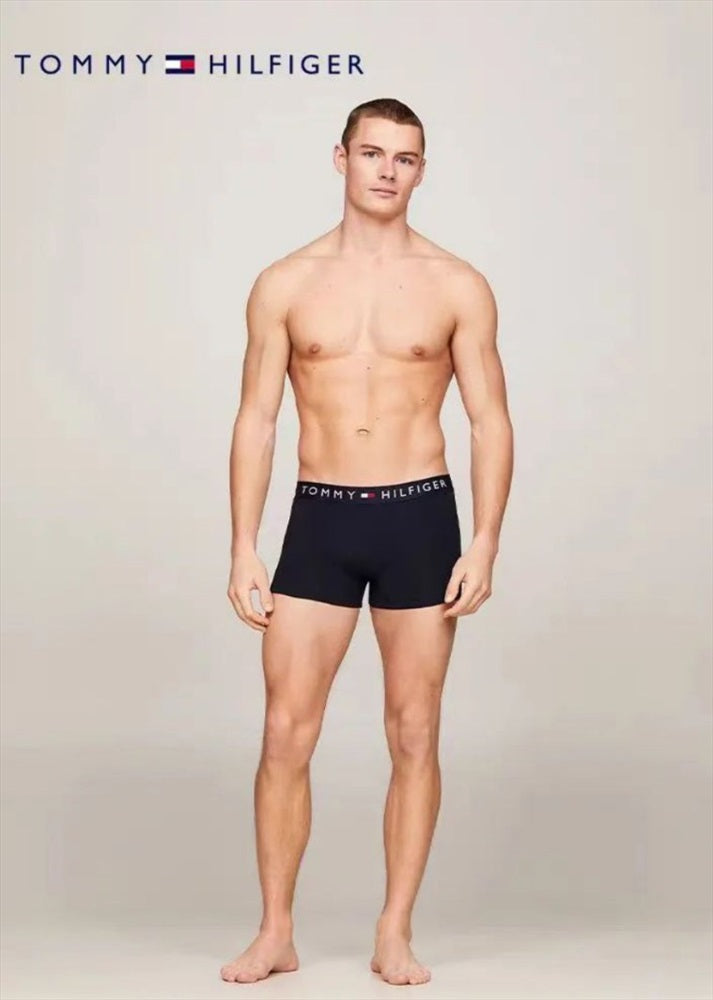Tommy Hilfiger Men's comfortable elastic cotton silk boxer briefs