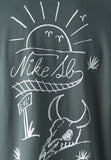 Nike SB TEE TRAIN MONIKER - Print T-shirt - vintage green