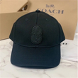 COACH Retro Signature Patch Hat Black