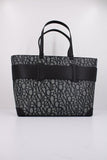 Susy Shopper Tote Bag in Black & Grey
