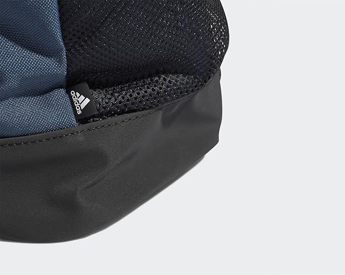 Adidas Essentials Side Mesh Pocket Top Handle Zipper Unisex Backpack - Crew Navy