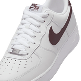 Nike Men's Air Force 1 '07 Shoes-WHT-BRW