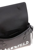 KARL LAGERFELD K/Ikon Graffiti mini bag in black