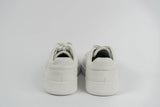 Massimo Dutti white leather trainers