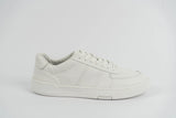 Massimo Dutti white leather trainers