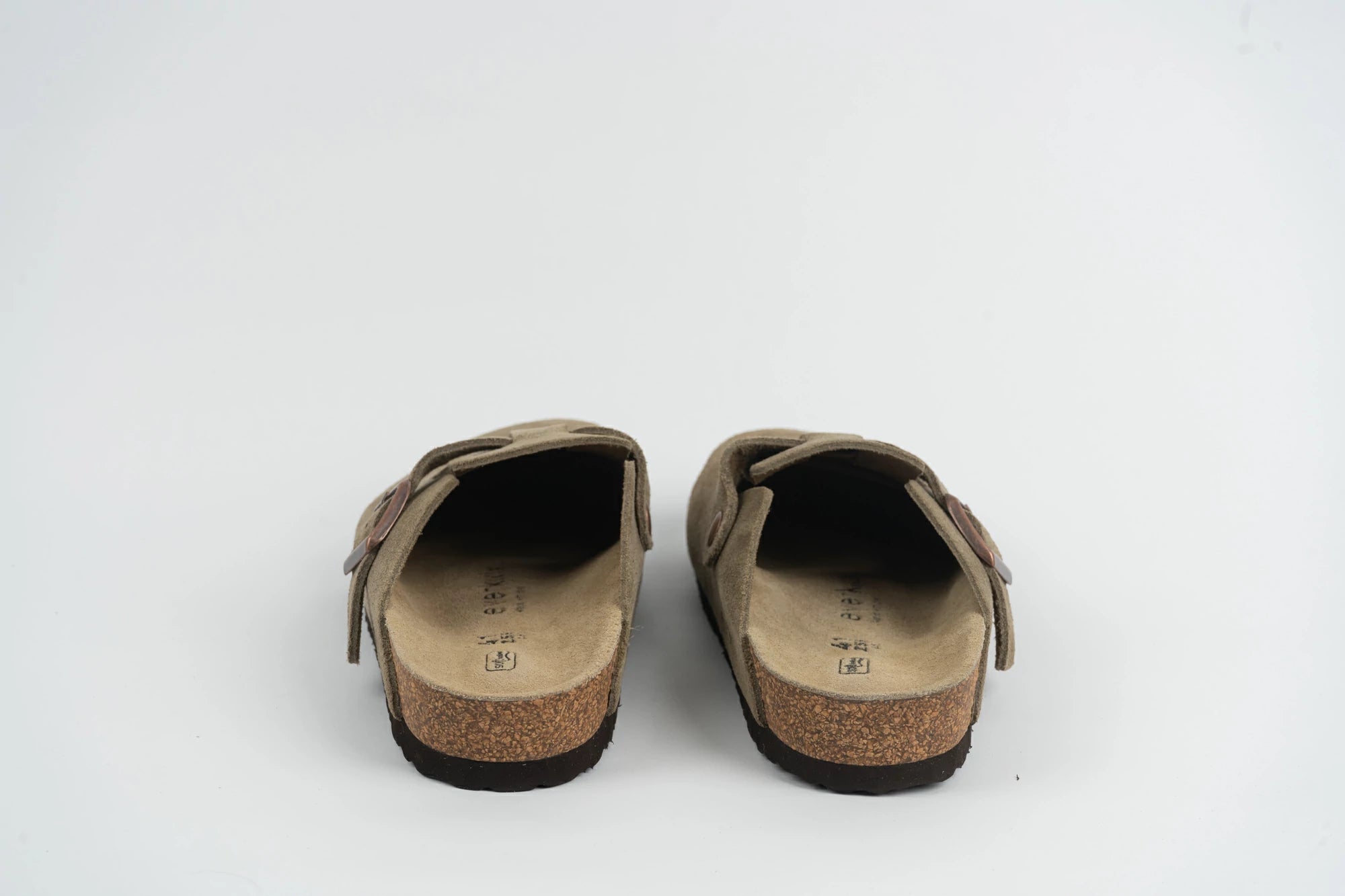 Everkix CALIDA-ANTE Suede Clog  Comfort Slip-On UNISEX – GRAY