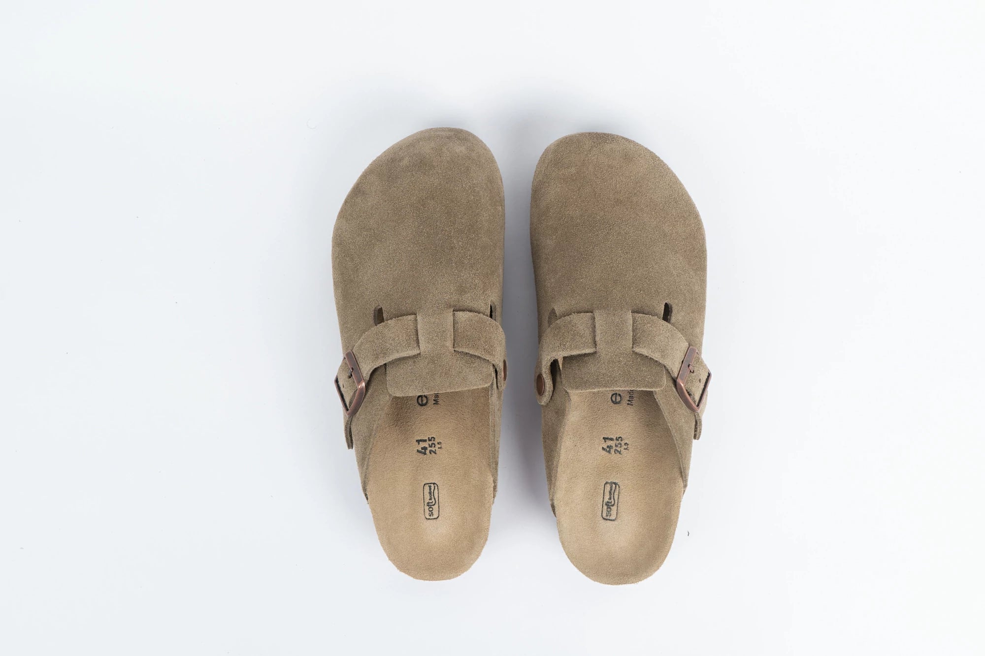 Everkix CALIDA-ANTE Suede Clog  Comfort Slip-On UNISEX – GRAY