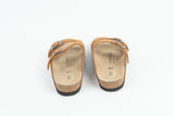 Everkix Arizona Soft Footbed Double Strap Sandal - CAMEL