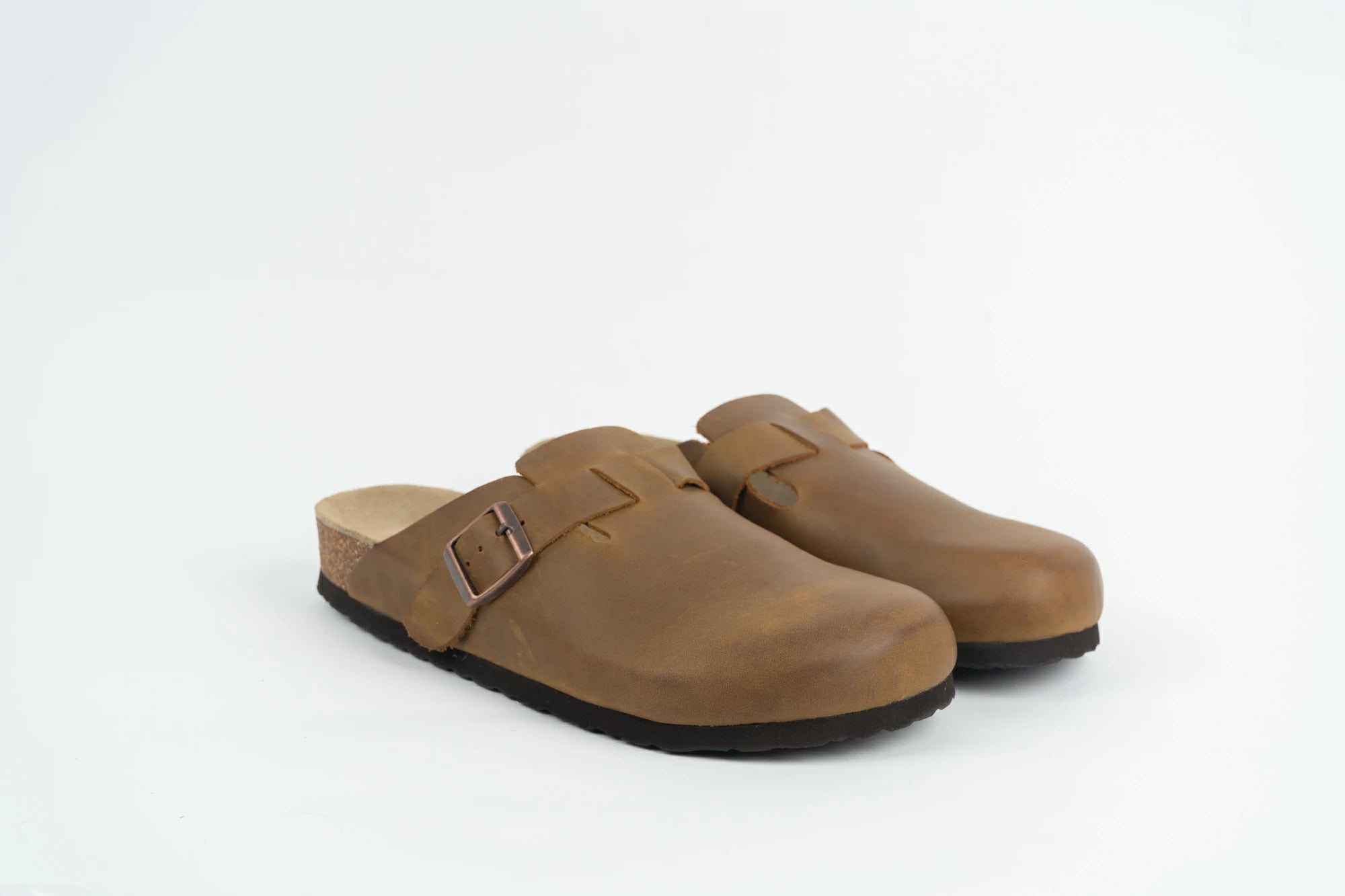 Everkix CALIDA-ANTE Suede Clog  Comfort Slip-On UNISEX – Brown